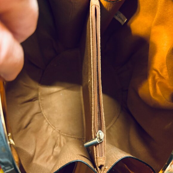 Handbag Republic Classic Tribal Print Multicolor Bowling Bag Purse - Picture 6 of 6